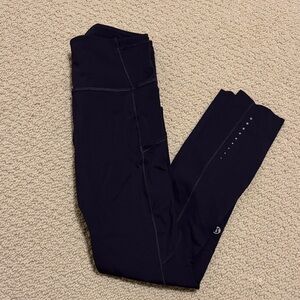 Dark Purple Lululemon Athletic Leggings